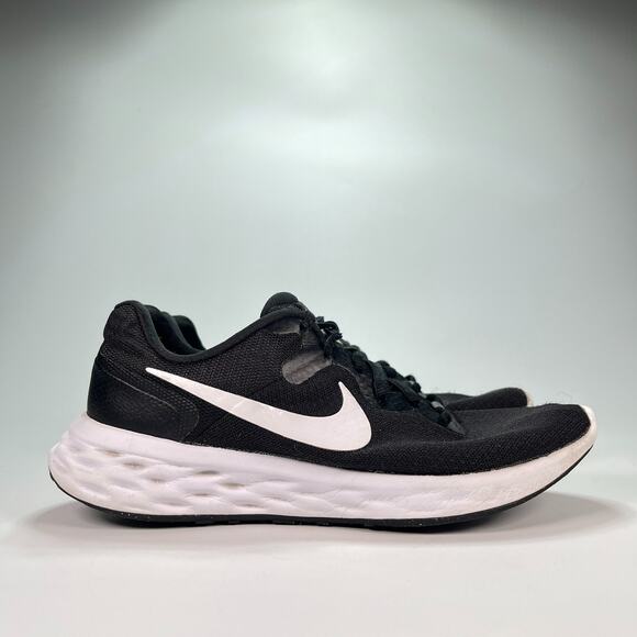 Nike Revolution 6 Next Nature Black White Running Shoes DC3728-003 Men’s Size 8 - Picture 1 of 10
